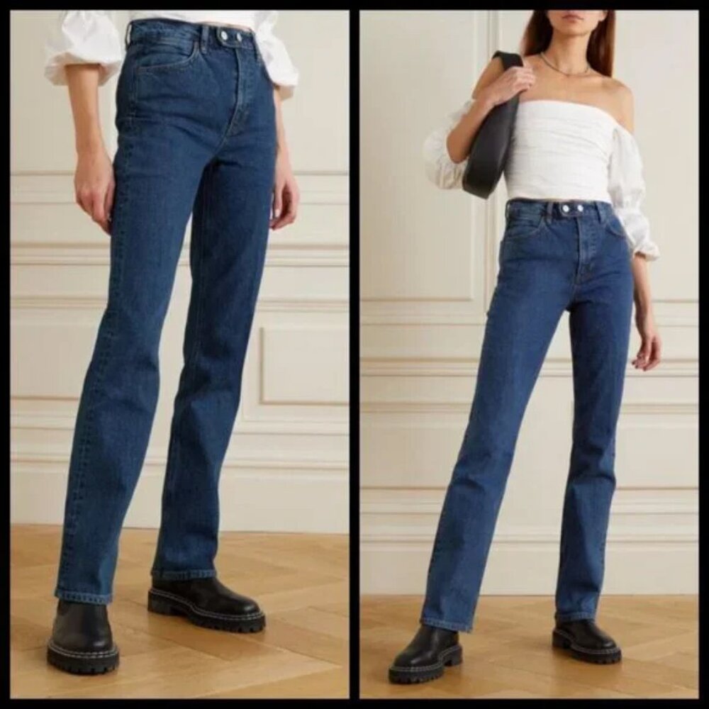 REFORMATION Donna High Rise Bootcut Jeans - Picture 3 of 14